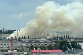 У Єкатеринбурзі пожежа в районі військового заводу «Уралтрансмаш»