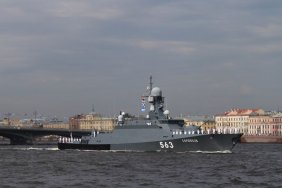 Українська розвідка: підпал російського ракетного корабля "Серпухів" організували зсередини