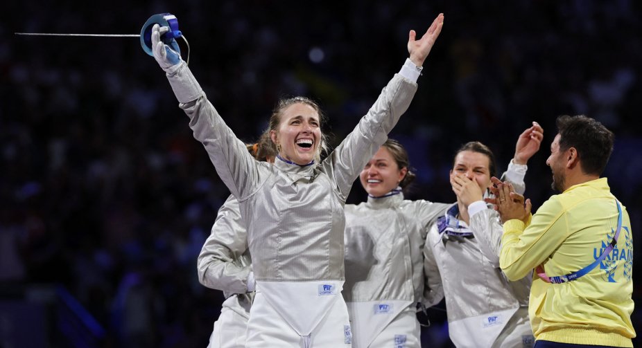 Золота медаль для України: жіноча команда з фехтування виграла на Олімпіаді-2024