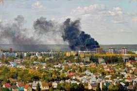 Fire Engulfs Europe’s Largest Oil Storage Facility in Russia After Overnight Explosions