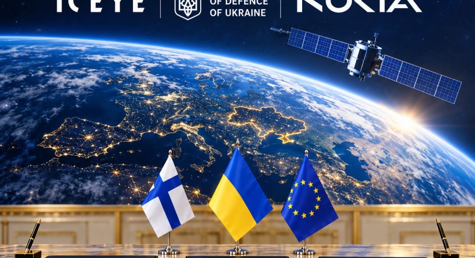 Ukraine, Nokia and ICEYE Sign Agreement to Explore Sovereign Satellite Communications for Defence
