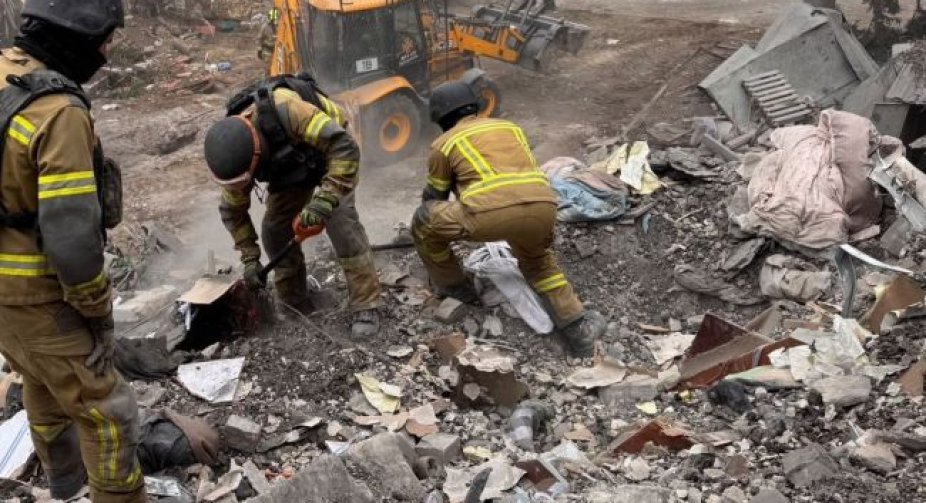 As a result of a Russian airstrike on Zaporizhzhia, 20 people were killed, including three children