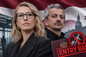 Latvia Imposes Indefinite Entry Ban on Russian Propagandist Ksenia Sobchak and Her Husband