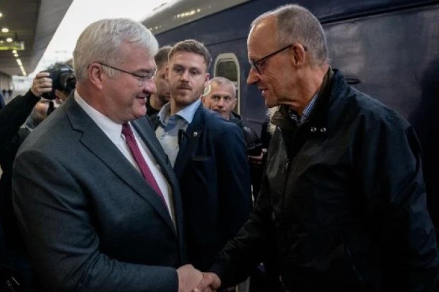 Мільярд євро допомоги та угода щодо дронів - канцлер Німеччини перебуває в Києві