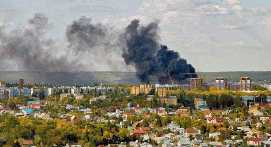 У Самарі горить найбільше в Європі нафтосховище після нічних вибухів